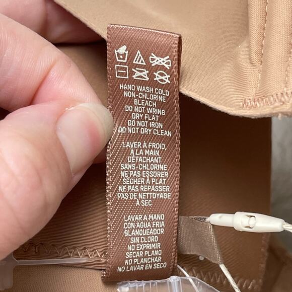 Skims Deep Plunge Shapewear Bra Sienna XS Intimate Lounge Support NWT - Picture 8 of 9